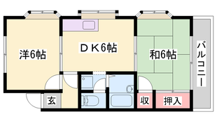 ルミナスハイツⅡの物件間取画像